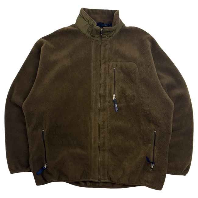 Vintage 1998 Patagonia Full Zip Synchilla Fleece Brown