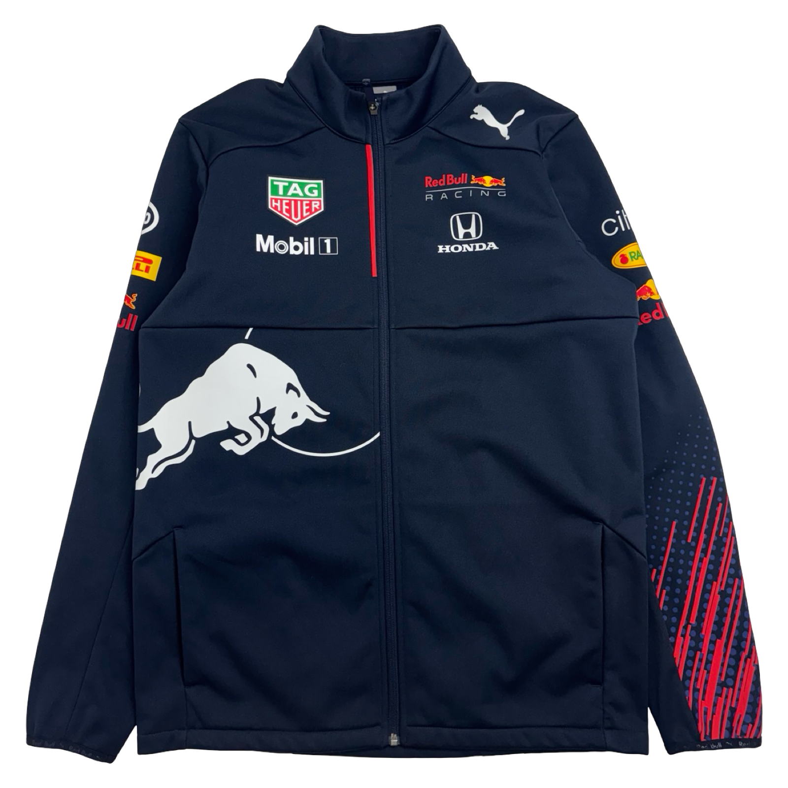 Red Bull Racing Formula 1 Puma Softshell Jacket Navy