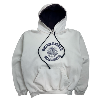 Vintage Universidad Salamanca Hoodie White