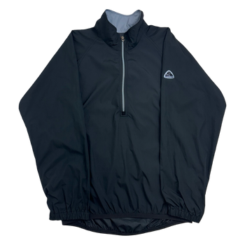 Vintage 2000s NIke ACG Half Zip Light Jacket Black
