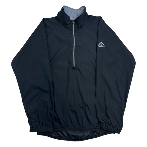 Vintage 2000s NIke ACG Half Zip Light Jacket Black | Vintage Clothing Store Canada