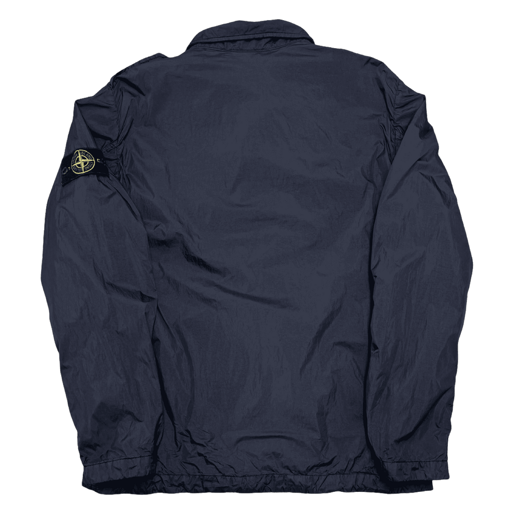 Stone Island Garment Dyed Crinkled Jacket Navy (USED)