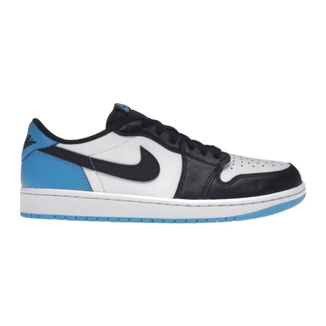 Jordan 1 Retro Low OG Black Dark Powder Blue