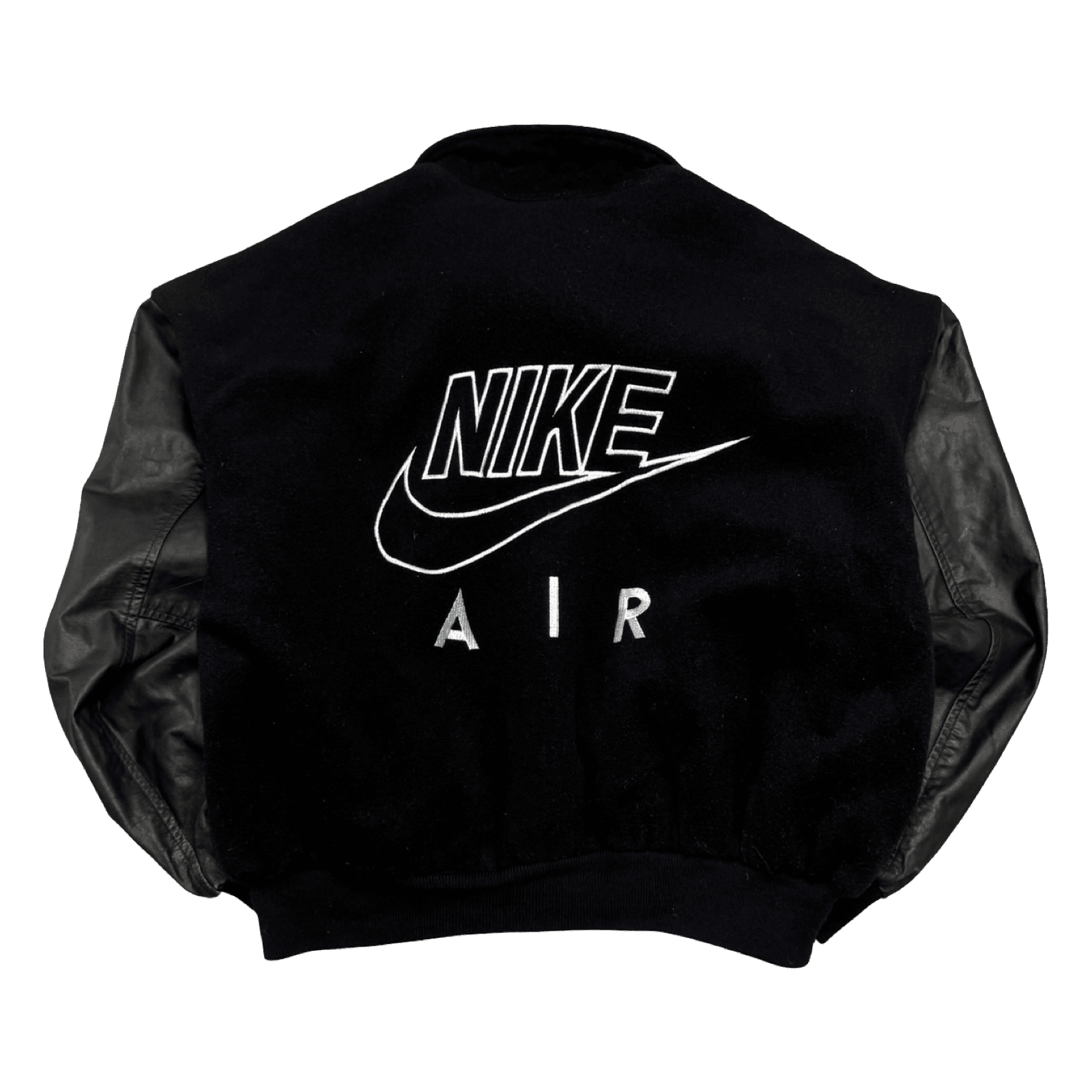 90’s Nike Leather Varsity Jacket (USED)