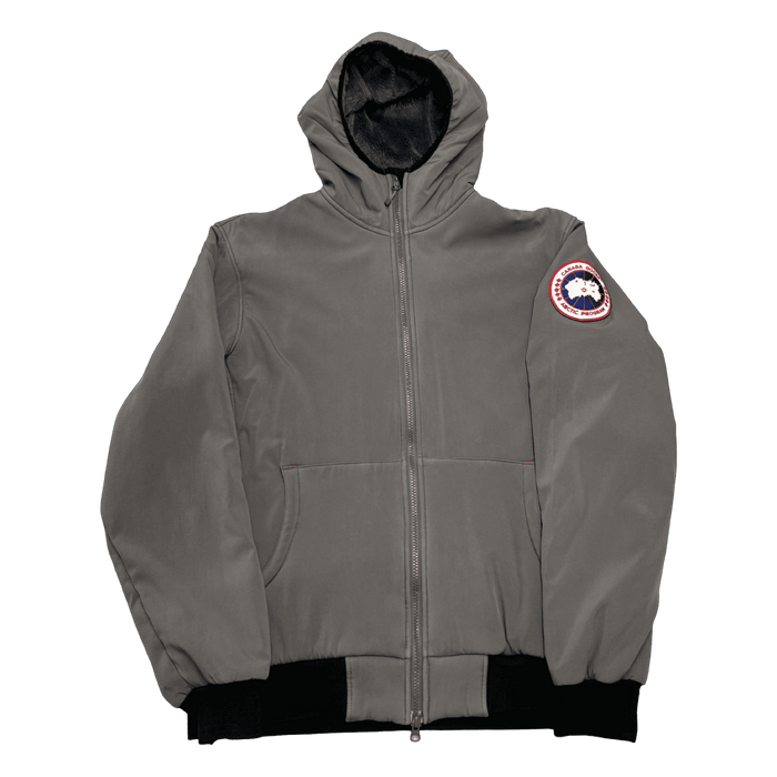 Canada Goose Polartec Fleece Jacket Grey (USED) | Vitnage Clothing Store Canada