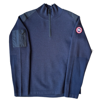 Canada Goose Stormont 1/4 Zip Sweater Navy
