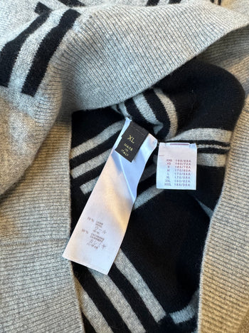 Louis Vuitton Distorted Damier Crewneck Grey (USED)