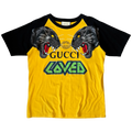 Gucci Tiger Loved Tee Black/Yellow (USED)