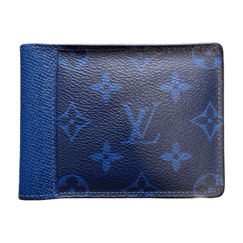 Louis Vuitton Monogram Multiple Wallet Blue
