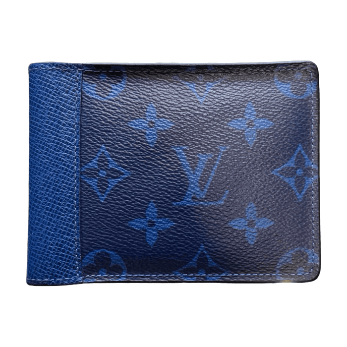Louis Vuitton Monogram Multiple Wallet Blue | Vitnage Clothing Store Canada