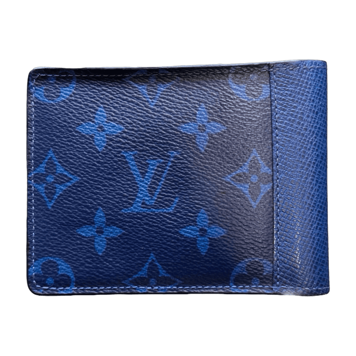 Louis Vuitton Monogram Multiple Wallet Blue | Vitnage Clothing Store Canada