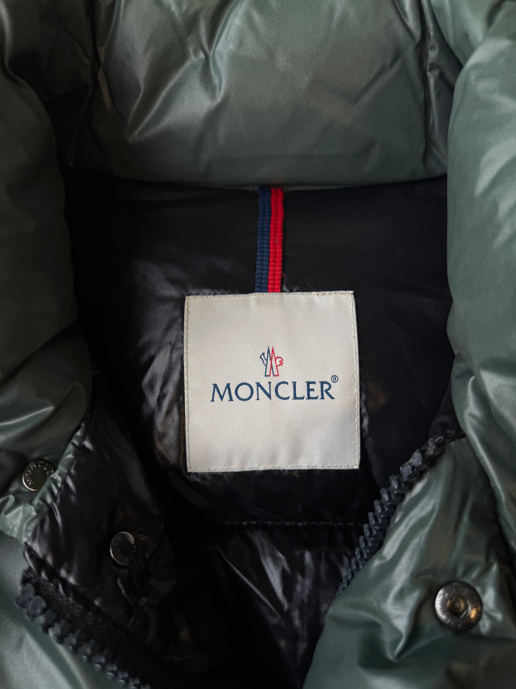 Moncler Ever Down Jacket Green (USED)