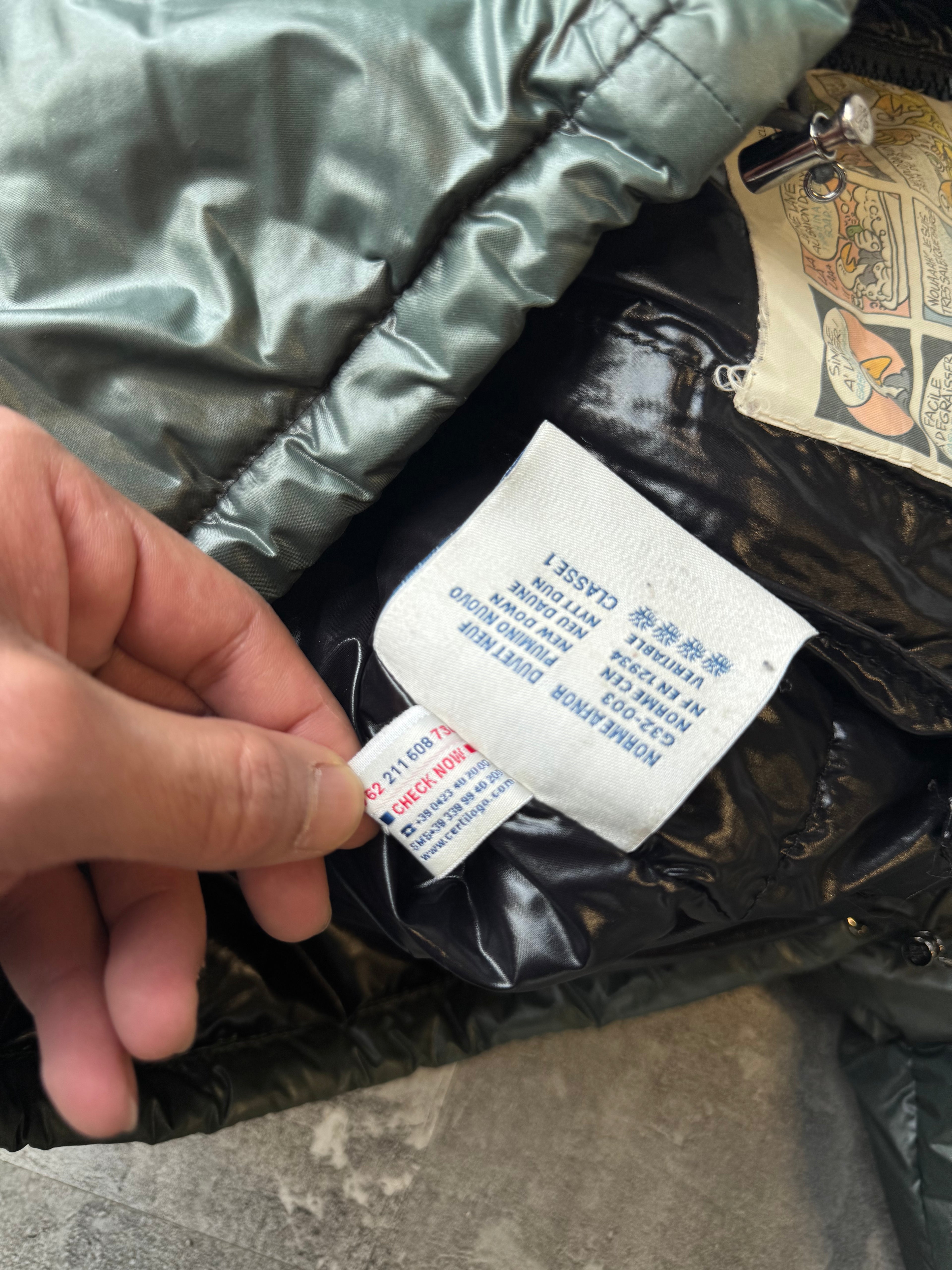 Moncler Ever Down Jacket Green (USED)