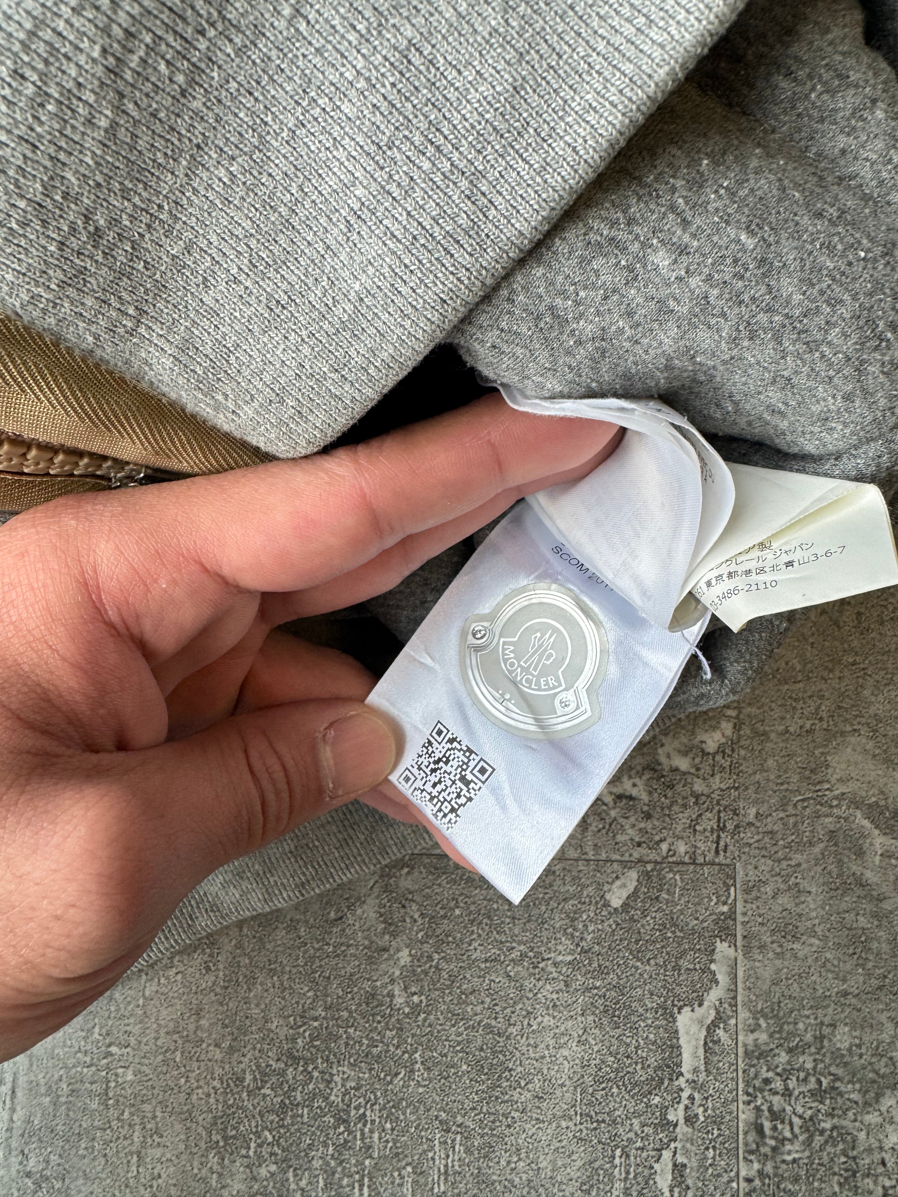 Moncler Maglia Sherpa Zip Up Hoodie (USED)