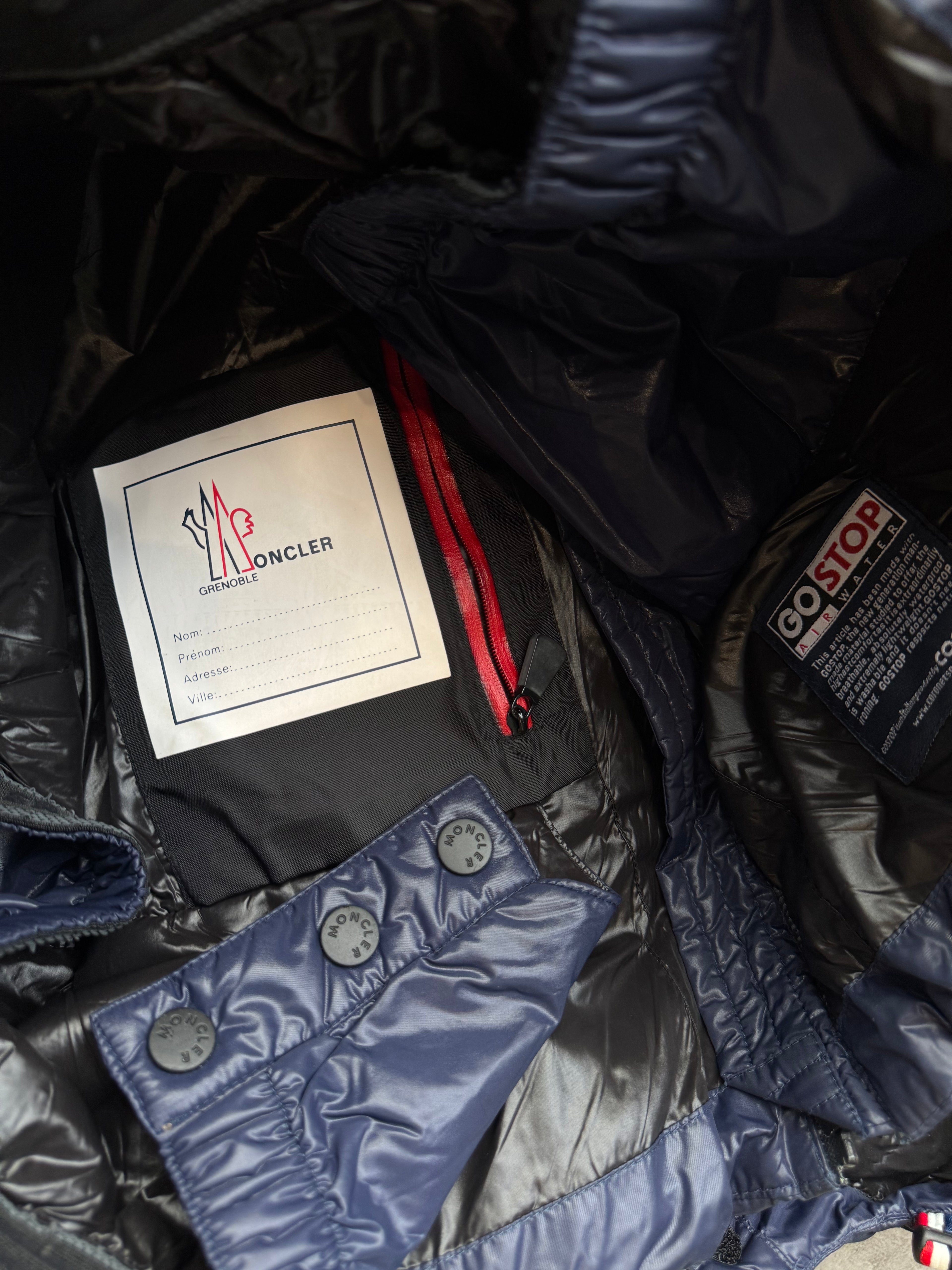 Moncler Grenoble Down Jacket Navy (USED)