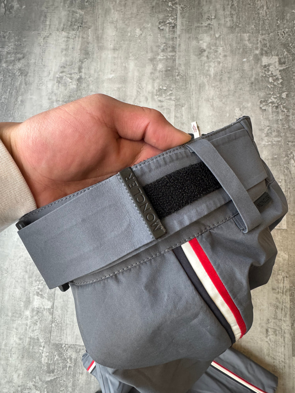 Moncler x DFS Pantalone Ski Pants Grey (USED)