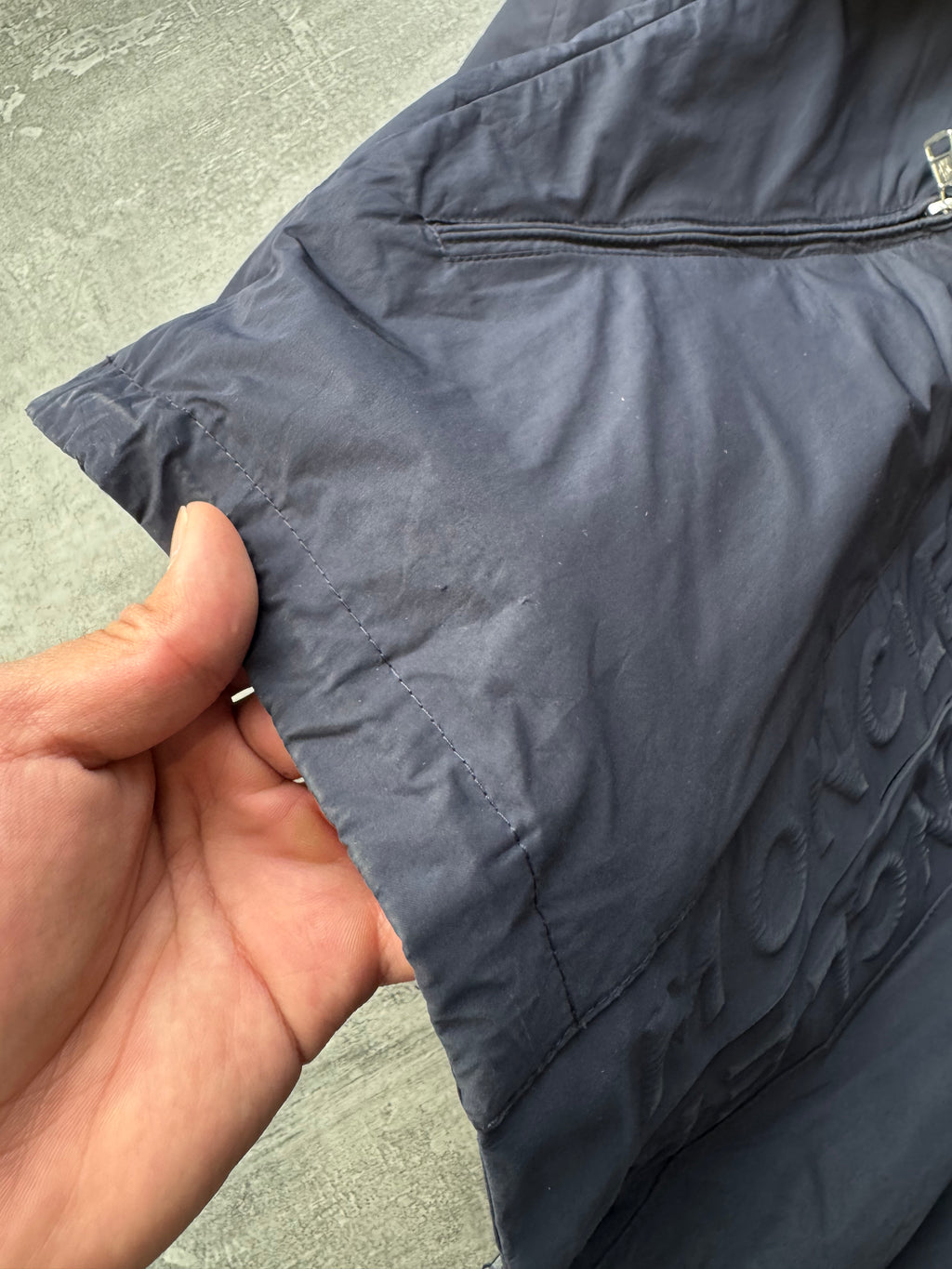 Moncler Dahan Jacket Navy (USED)