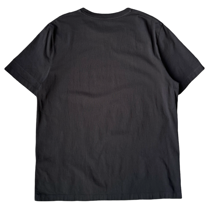 Moncler Vertical Logo Tee Black (USED) | Vitnage Clothing Store Canada