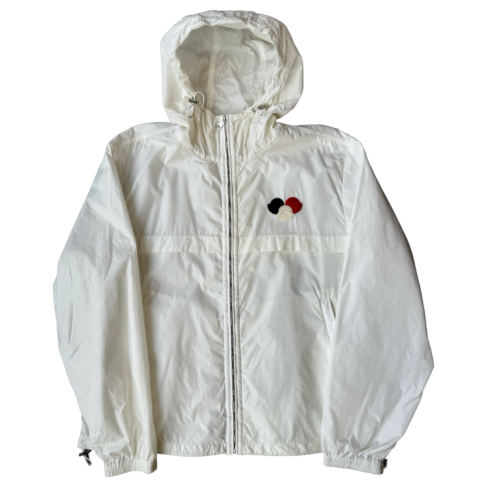 Moncler Fayence Windbreaker Jacket White (USED)