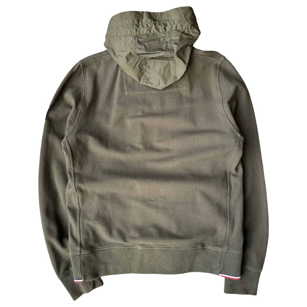 Moncler Maglia Quilted Zip Up Jacket Olive (USED)