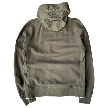 Moncler Maglia Quilted Zip Up Jacket Olive (USED)