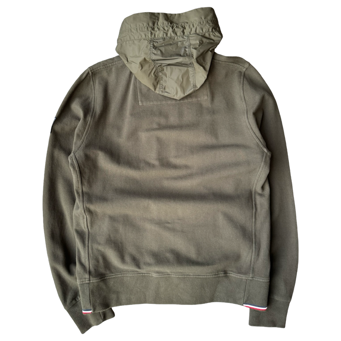 Moncler Maglia Quilted Zip Up Jacket Olive (USED) | Vitnage Clothing Store Canada