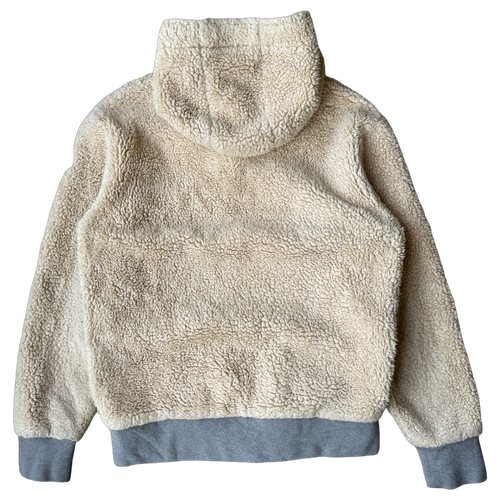 Moncler Maglia Sherpa Zip Up Hoodie (USED) | Vintage Clothing Store Canada