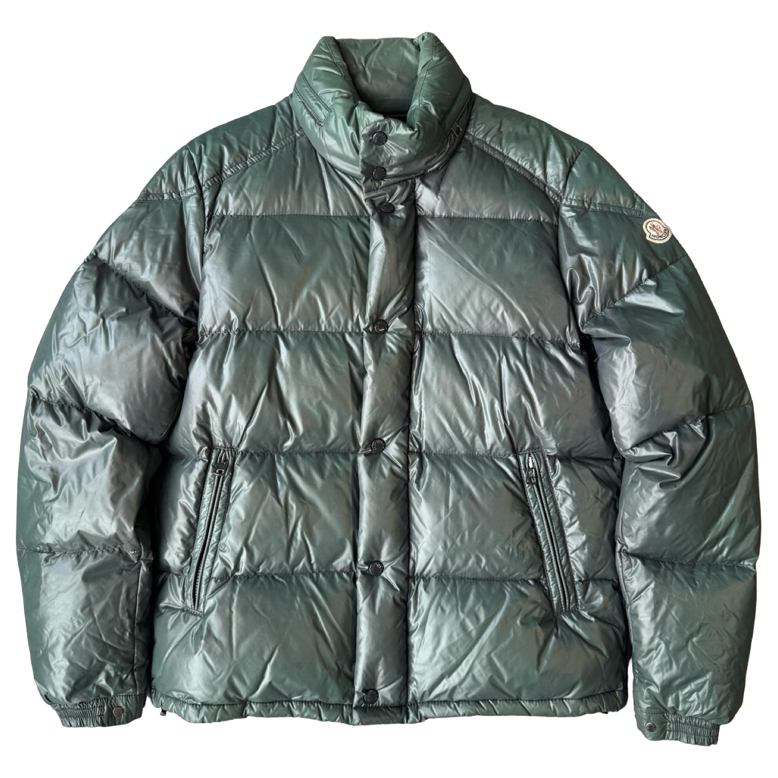 Moncler Ever Down Jacket Green (USED)