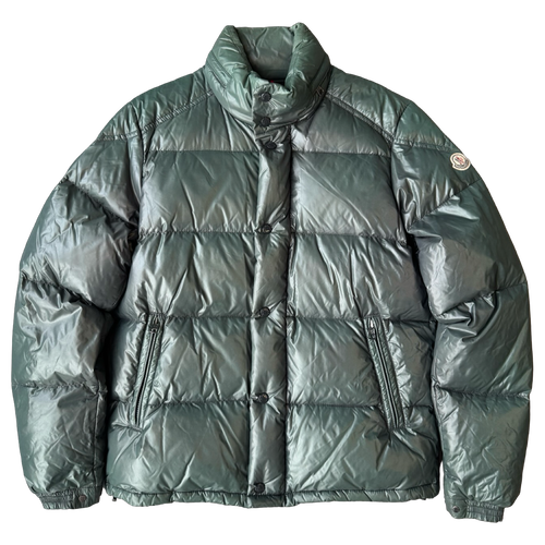 Moncler Ever Down Jacket Green (USED) | Vintage Clothing Store Canada