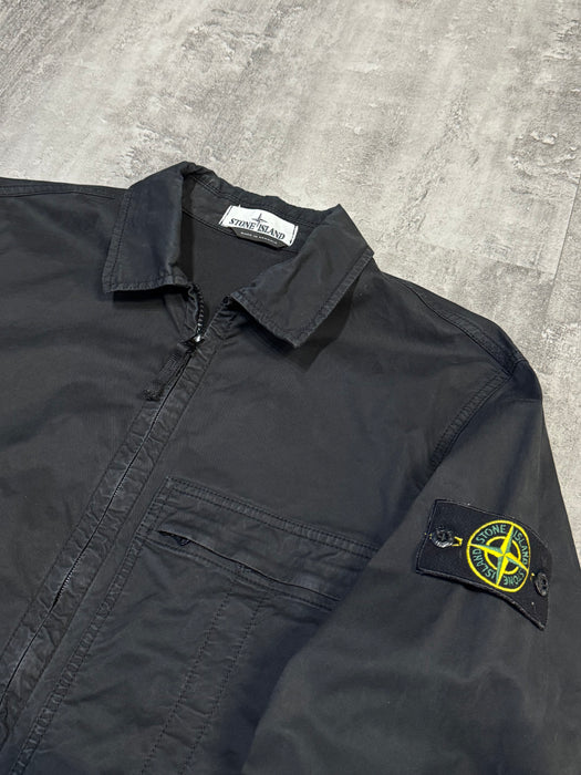 Stone Island Over Shirt Jacket Black (USED) | Vitnage Clothing Store Canada