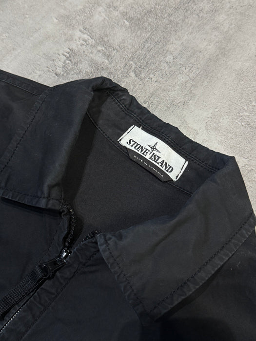 Stone Island Over Shirt Jacket Black (USED) | Vitnage Clothing Store Canada