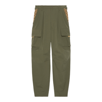Gucci GG Cotton Ripstop Cargo Pants Green