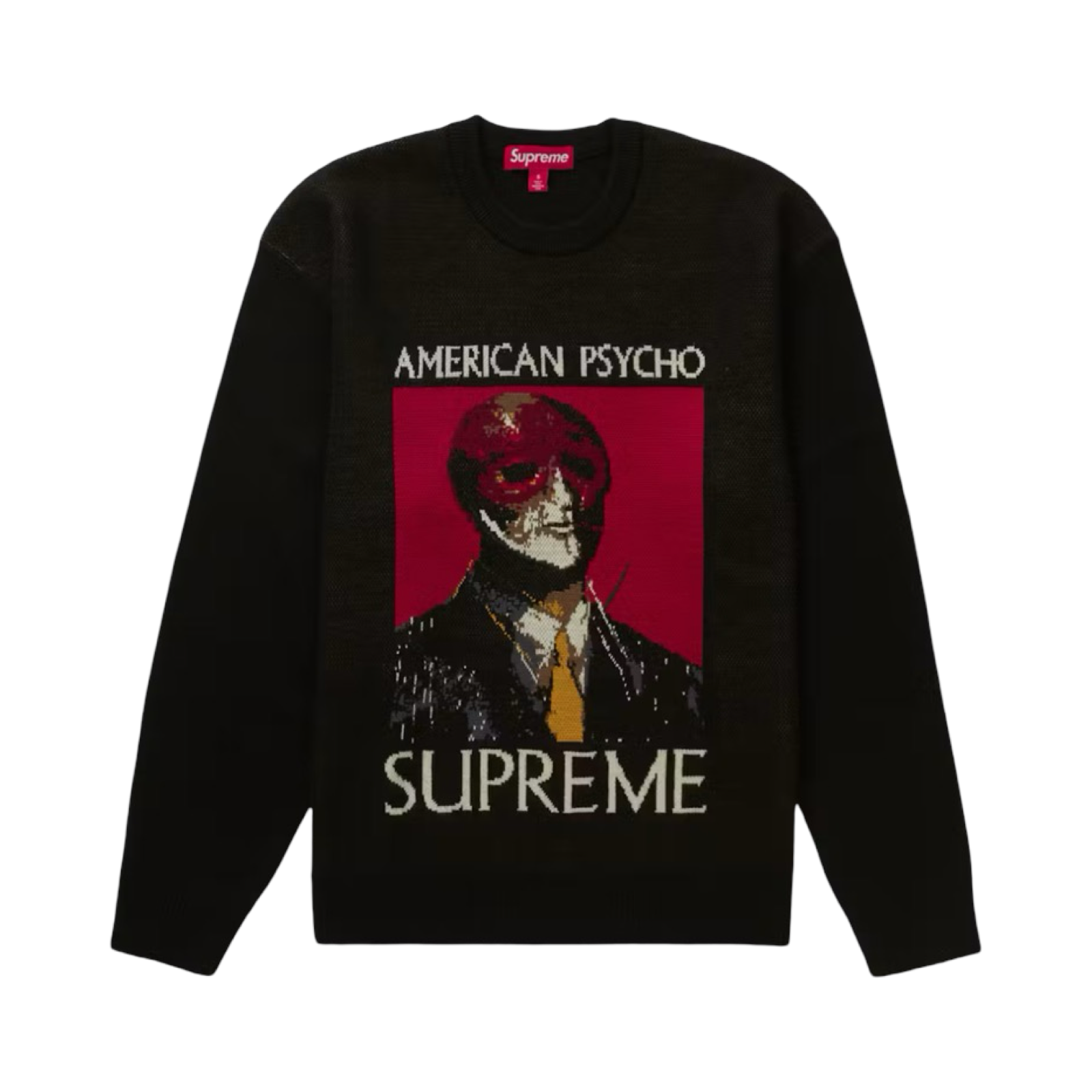 Supreme American Psycho Knit Sweater Black