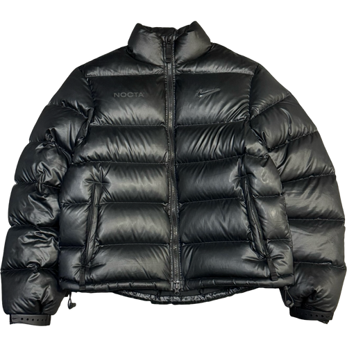 Nike x NOCTA Sunset Puffer Jacket Black (USED) | Vintage Clothing Store Canada