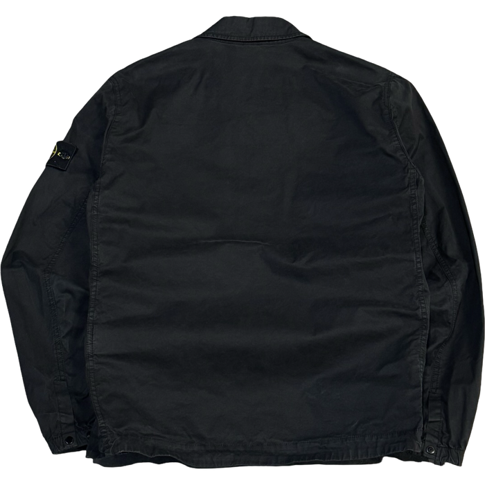 Stone Island Over Shirt Jacket Black (USED) | Vitnage Clothing Store Canada
