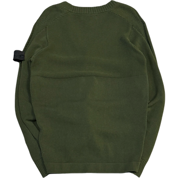 Stone Island Shadow Project Knit Cardigan Olive