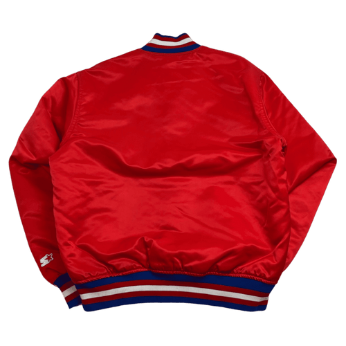 (M) Vintage Satin Philadelphia 76ers Jacket | Vintage Clothing Store Canada