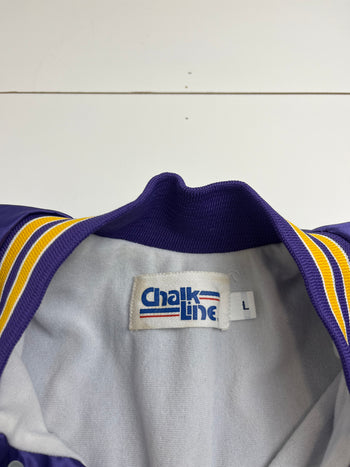 (L) Vintage Satin Lakers Jacket