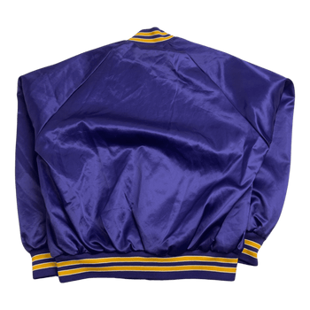 (L) Vintage Satin Lakers Jacket