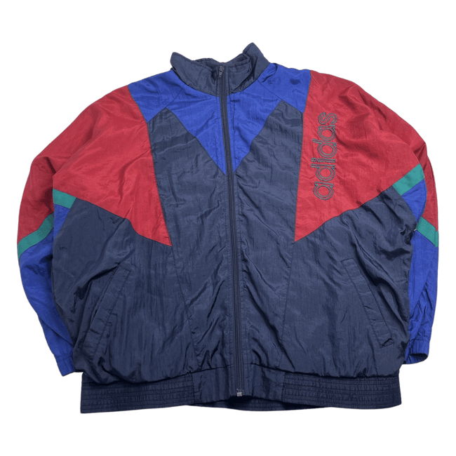 (XL) Vintage Adidas Windbreaker Jacket