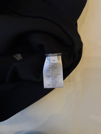 Givenchy Distressed Effect Logo Hoodie Black (USED)