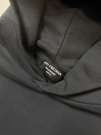 Balenciaga Political Campaign Hoodie Grey (USED)