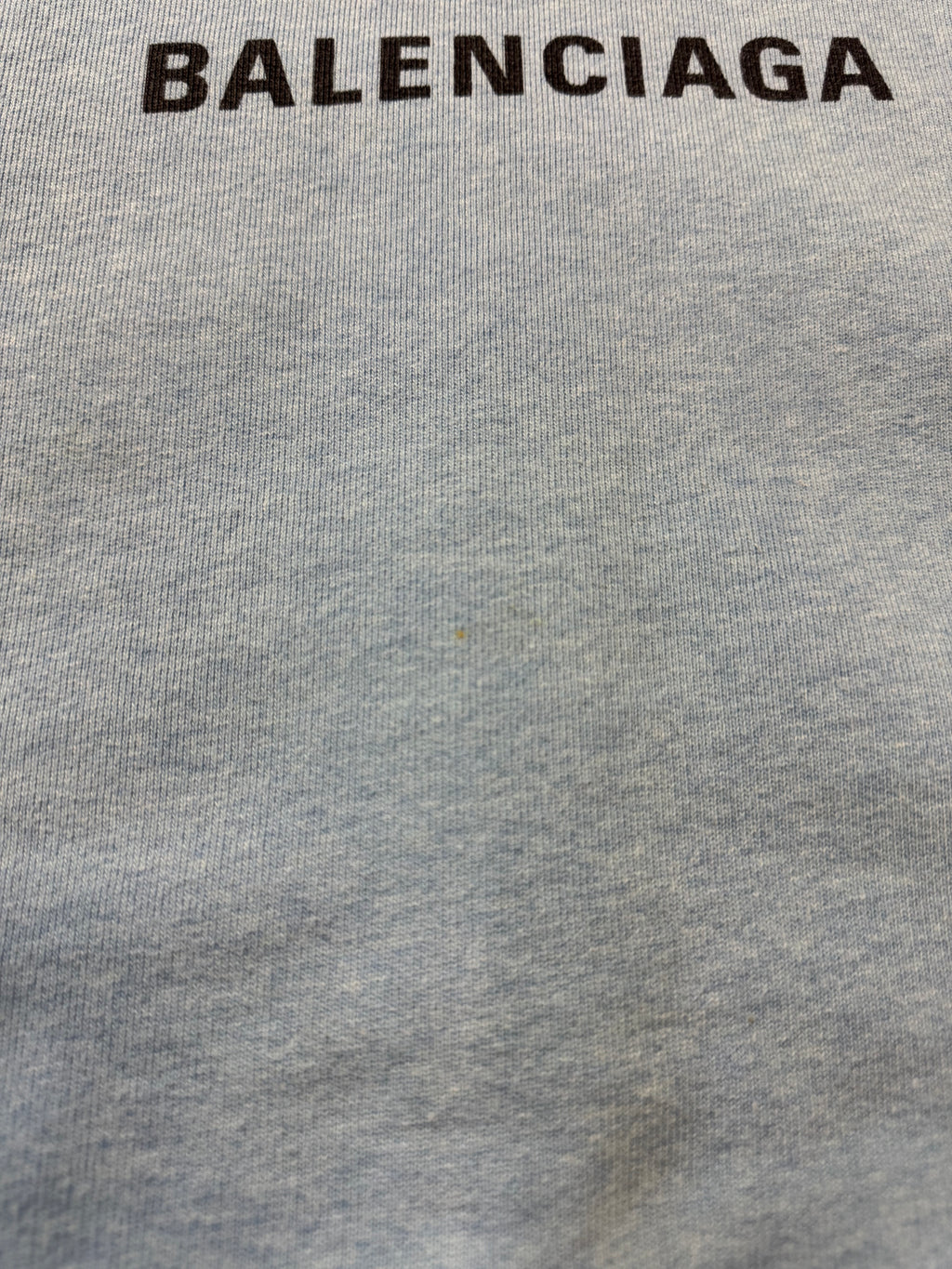 Balenciaga BB Logo Sweatshirt Sky Blue (USED)
