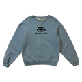 Balenciaga BB Logo Sweatshirt Sky Blue (USED)