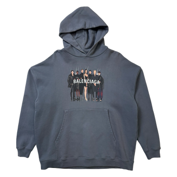 Balenciaga Top Model Hoodie Grey (USED)