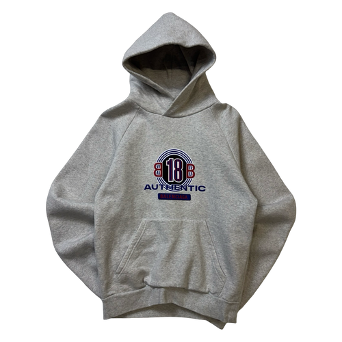 Balenciaga BB 18 Authentic Logo Hoodie Grey (USED) | Vintage Clothing Store Canada