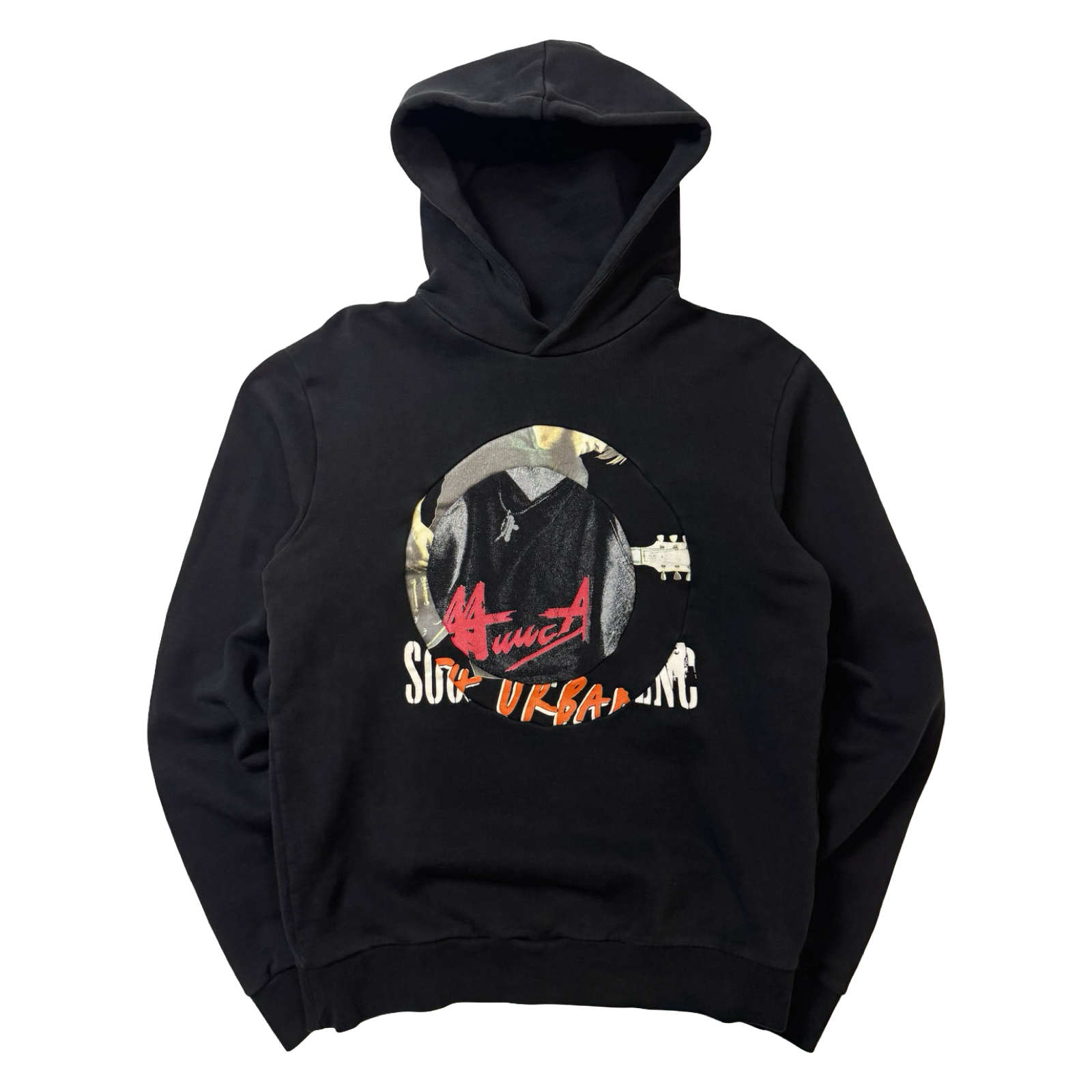 Maison Margiela Hoodie Black Rock N Roll (USED)