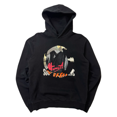 Maison Margiela Hoodie Black Rock N Roll (USED) | Vintage Clothing Store Canada