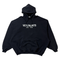 Vetements Limited Edition Logo Hoodie Black (USED)