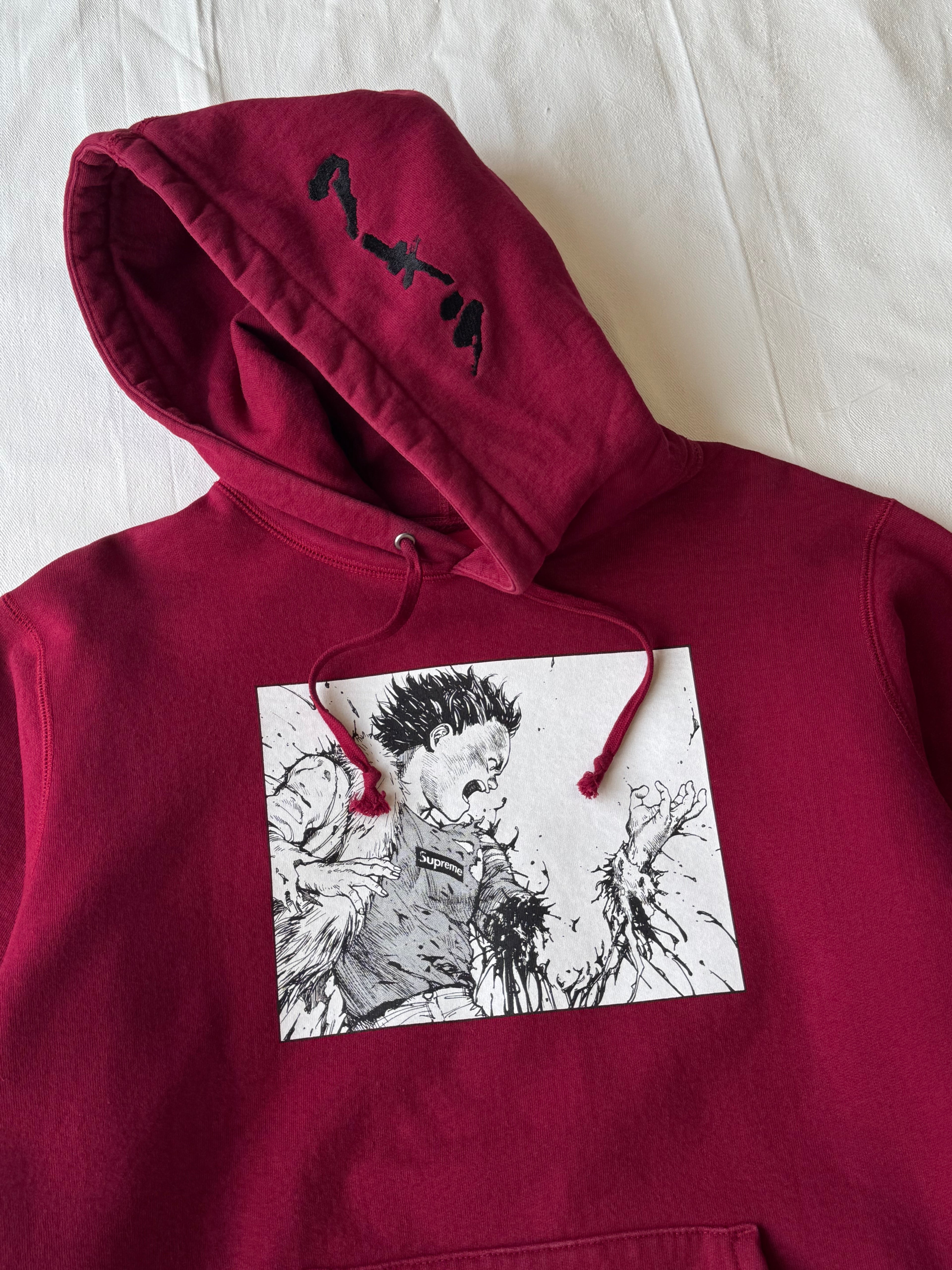 Supreme Akira Arm Hoodie Cardinal (USED)